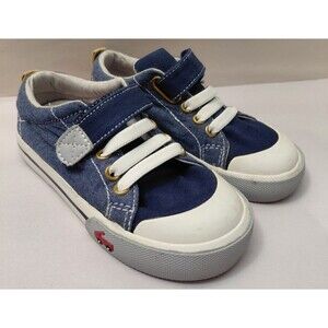 See Kai Run Stevie II Blue Denim Look Sneakers 10